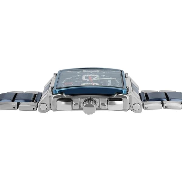 Ur - Oscar - Rektangulær - Armbånd i rustfrit stål - Quartz bevægelse VD53 Silverfärgad (rostfritt stål), geno