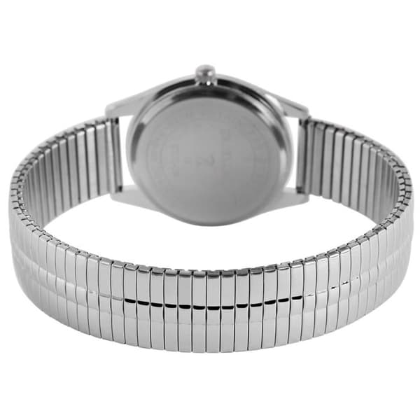 Ur - EXCELLANC - Excellanc - Kasse 35 mm - Blå urskive - Justerbart armbånd i rustfrit stål Silver