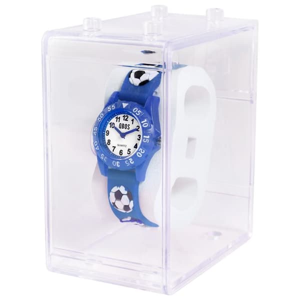 QBOS Multifarvet armbåndsur (mønster) Silikone minimalistisk design