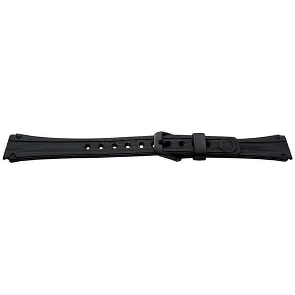 Urrem 13mm (15mm) med sort spænde til Casio-modeller Svart