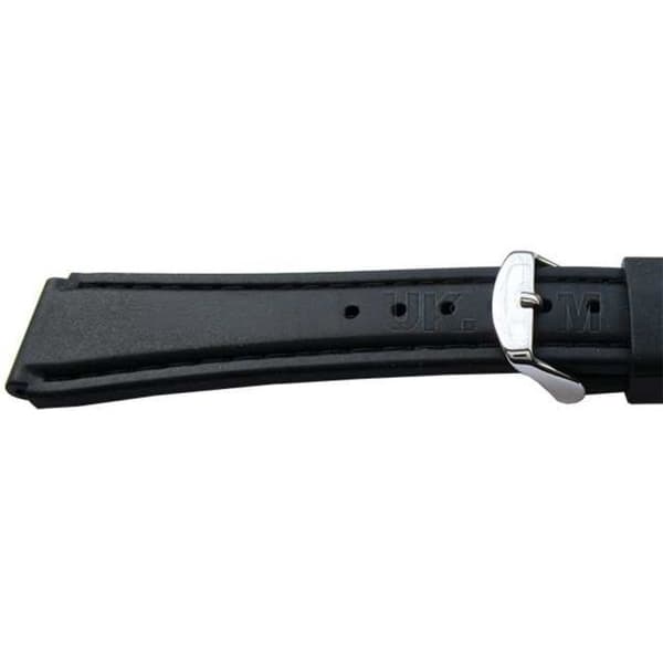 Urrem - MY-MONTRE - Model 20mm - Silikone - Sort - Længde 195mm Svart