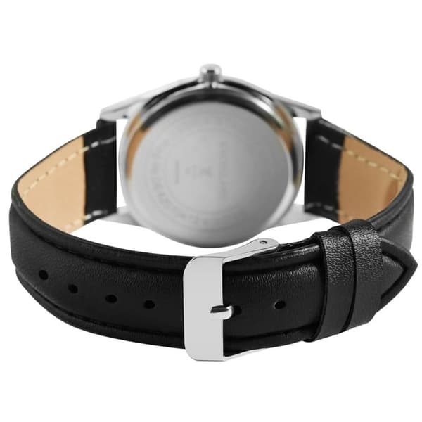 Ur - EXCELLANC - Excellanc - Sort - Skive 32 mm - Rem i kunstlæder Svart