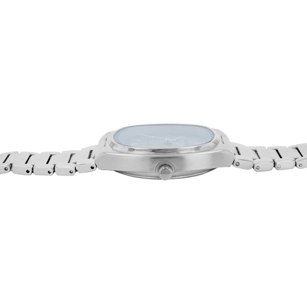 Dameur - Lina Mae - Rektangulær - Sølvfarvet rustfrit stål - Urkasse 41 mm Silver