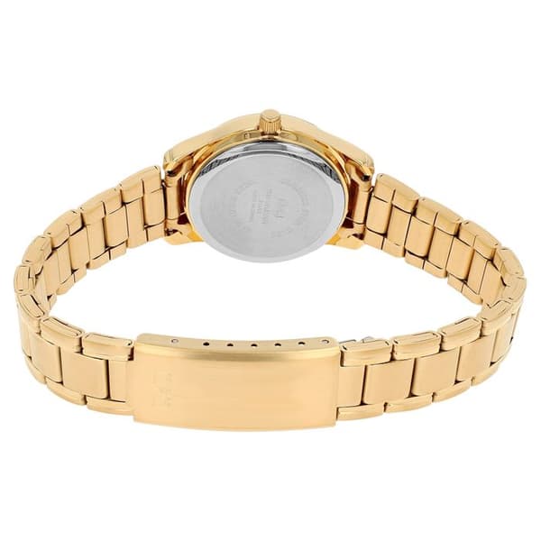 Dameur - Q&Q - C28A-002PY - Guld - Rustfrit stål - Urkasse 28 mm gyllene