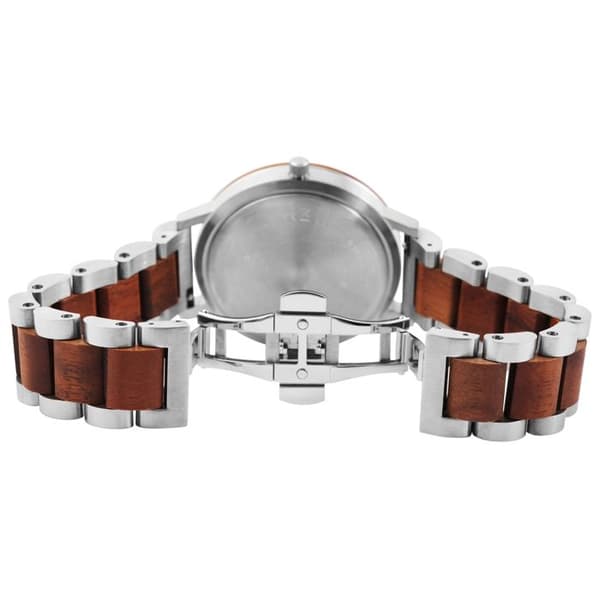 Ur - RAPTOR - Unathi - Rustfrit stål - Brun urskive 43 mm - Quartz Miyota 2115 Silver