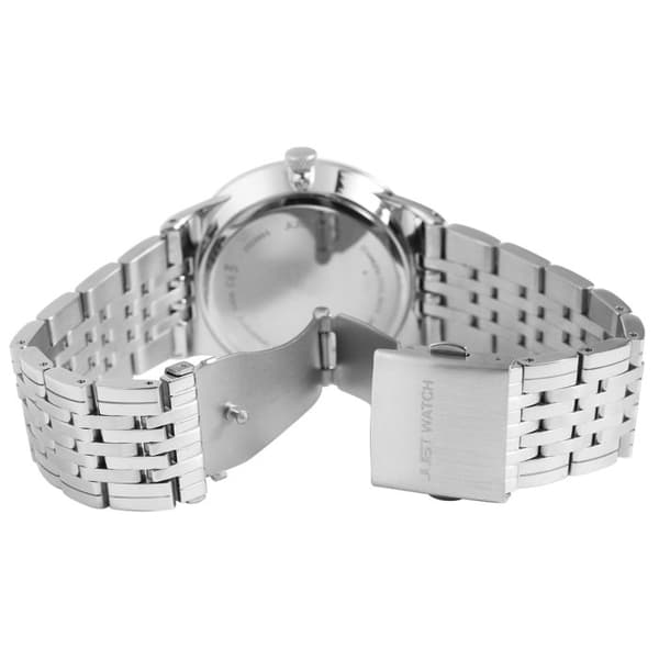 Ur - Elia - Sølvfarvet rustfrit stål - Blå urskive 41 mm - Miyota 2115 Silver
