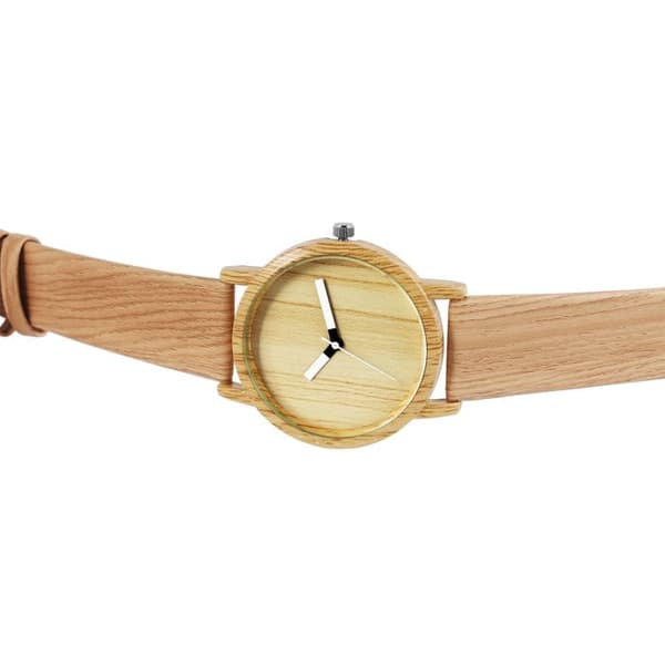 Ur - EXCELLANC - EX0229 - Brun - Rem af kunstlæder 20 mm - Quartz bevægelse Japan PC21 brun