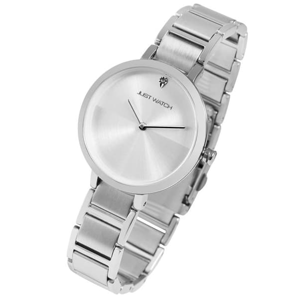 Kello - Alani - Hopea - 34 mm kotelo - 11 mm teräshihna Silver