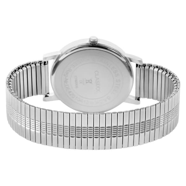 Ur - CX0002 - Rustfrit stål - 39 mm - Kvartsur Silver