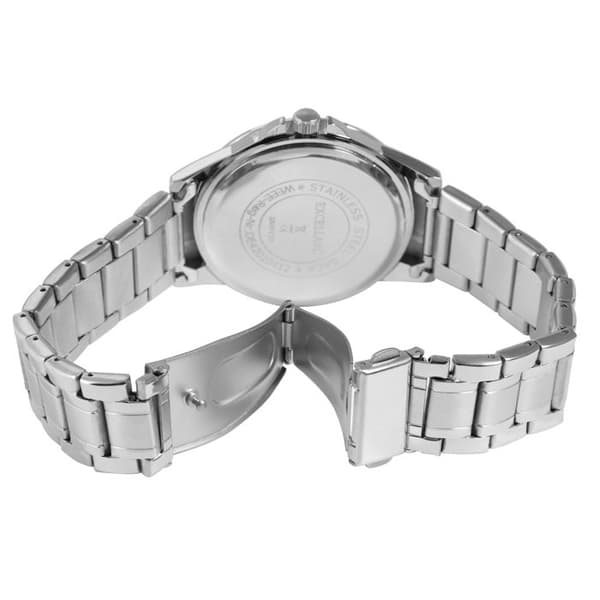 Ur - EXCELLANC - SL28 - Kasse 40 mm - Sølv metal - Rem 20 mm Silver