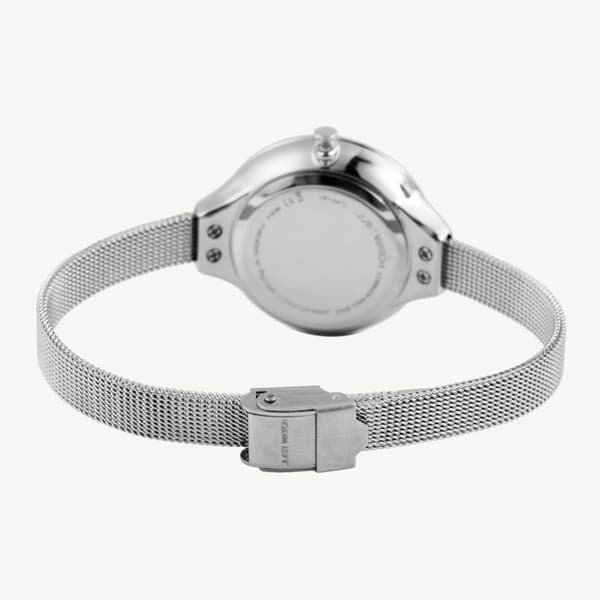Ur - Evie - Rustfrit stål sølv - Urkasse 32 mm - Milanese mesh rem Silver