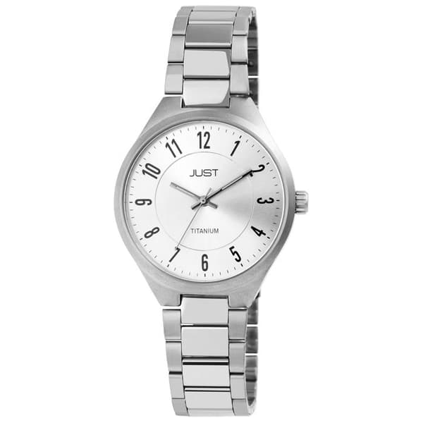 Klocka - JUST - Tyrienne - Titan - 38 mm - 5 ATM Silver