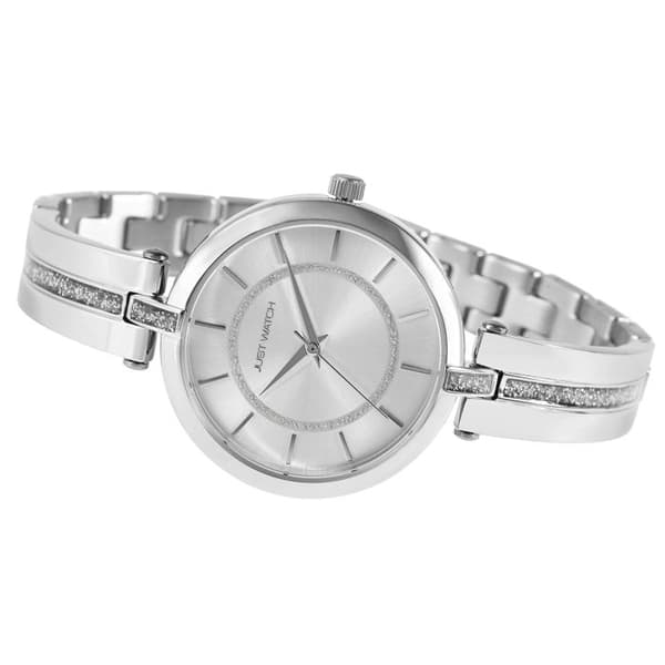 Klocka - Hanni - Dam - Silverfärgad rostfritt stål - Quartz Miyota 2035 Silver