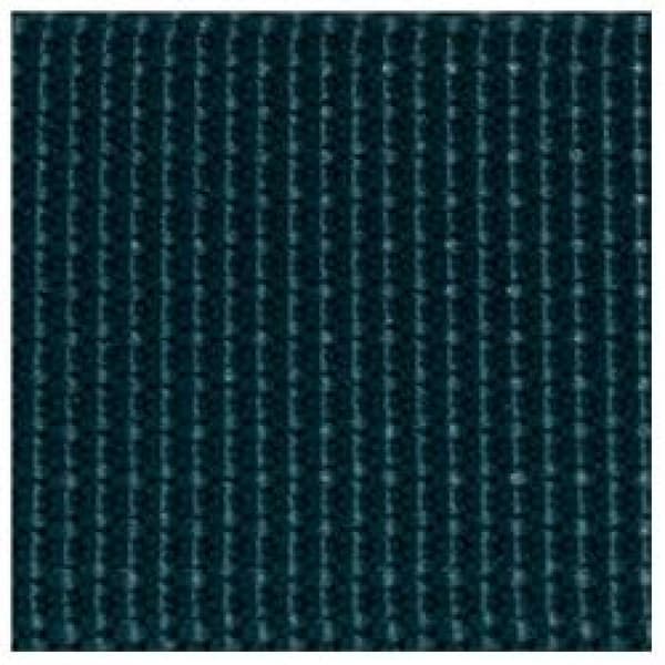 Urrem - MY-MONTRE - 22mm - Blå - Robust nylon - 4 sorte ringe Blå