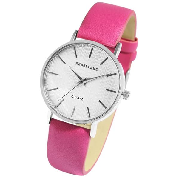 Armbåndsur - EXCELLANC - Excellanc - Rosa & sølv - 36 mm - Quartz PC21 Ros