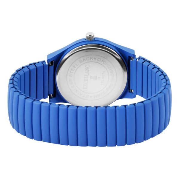 Armbåndsur - EXCELLANC - Excellanc - Kasse 34 mm - Blå rustfrit stål - Kvartsur Blå