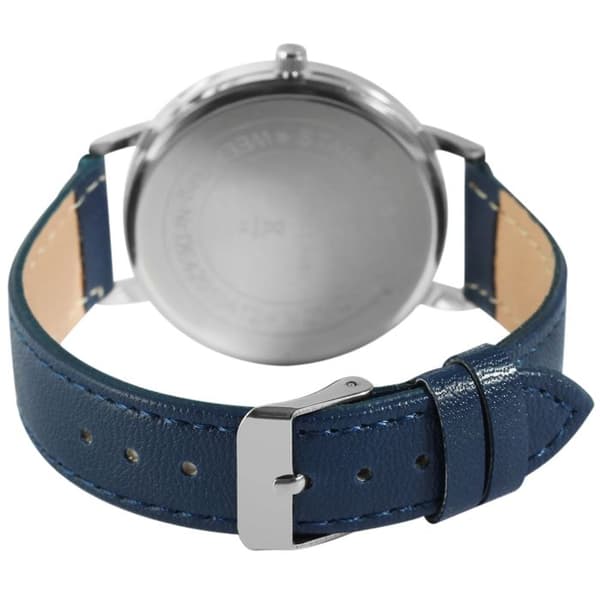 Klocka - EXCELLANC - Excellanc - 39 mm - Blå urtavla - Blå konstläderarmband Blå