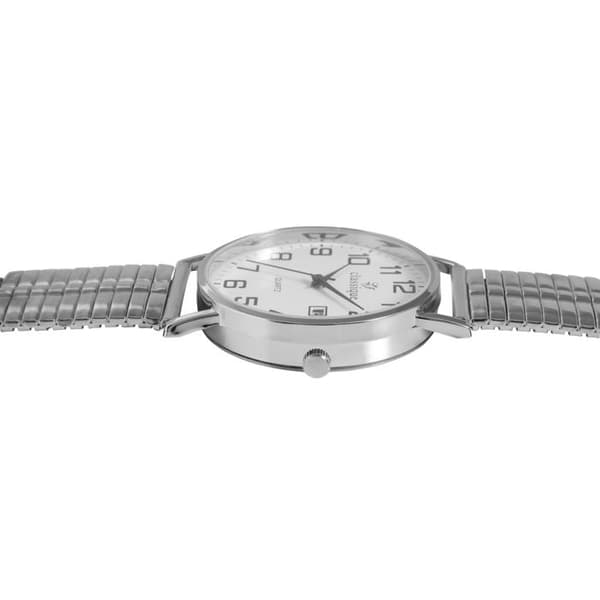 Herreur - KLASSISK - Klassisk - 37 mm - Rustfrit stål - Kvarts Silver