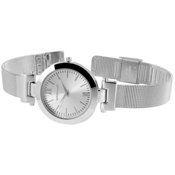 Ur - EXCELLANC - AK1682 - Sølv - Kasse 36 mm - Milanese mesh rem 14 mm Silver