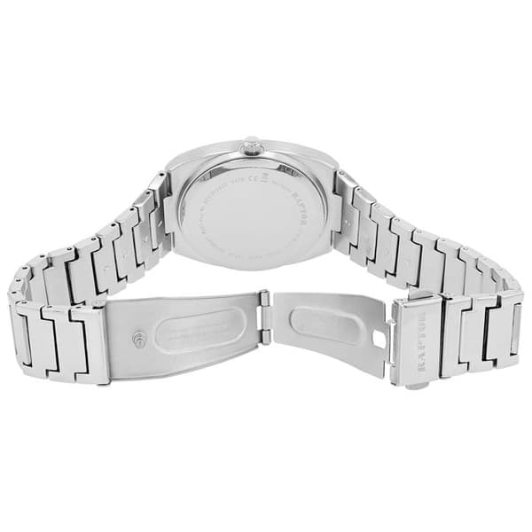 Dameur - Lina Mae - Rektangulær - Sølvfarvet rustfrit stål - Urkasse 41 mm Silver