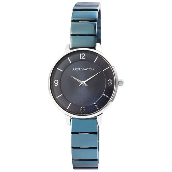 Dameur - Riana - Rustfrit stål - Mørkeblå urskive - Kasse 32 mm Silver