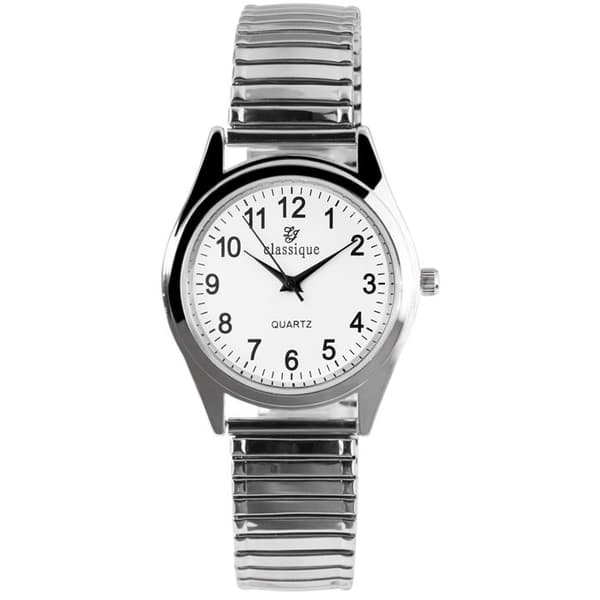 Ur - KLASSISK - CL0001 - Sølvfarvet rustfrit stål - Kvarts - 35 mm Silver