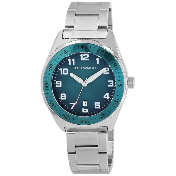 Ur - Henry - Mand - Kasse 44 mm - Armbånd i rustfrit stål Silver