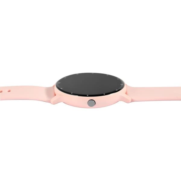 Smartklocka - TIMETECH - Normal - Rosa - Silikonarmband 22 mm - Stänksäker Ros