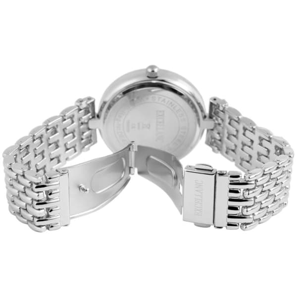 Armbåndsur - EXCELLANC - EX0489 - Sølv - Urkasse 38 mm - Quartz PC21 Silver