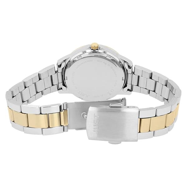 Damklocka - Amely - Bicolor rostfritt stål - 34 mm - Vattentålighet 10 ATM Bicolor (silver och guld)