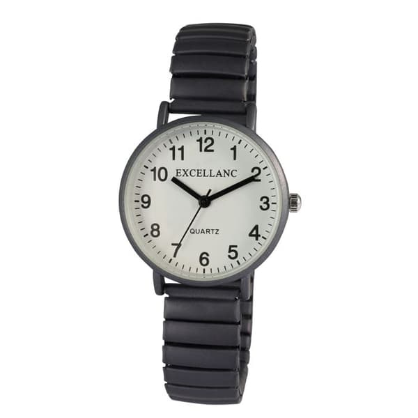 Ur - EXCELLANC - Excellanc - Kvinde - Kasse 30 mm - Justerbart metalarmbånd i grå Grå