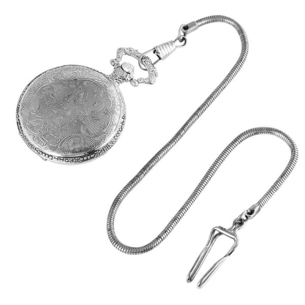 Excellanc Taskukello Hopea Metalli klassinen inspiraatio premium-inspiraatio Silver