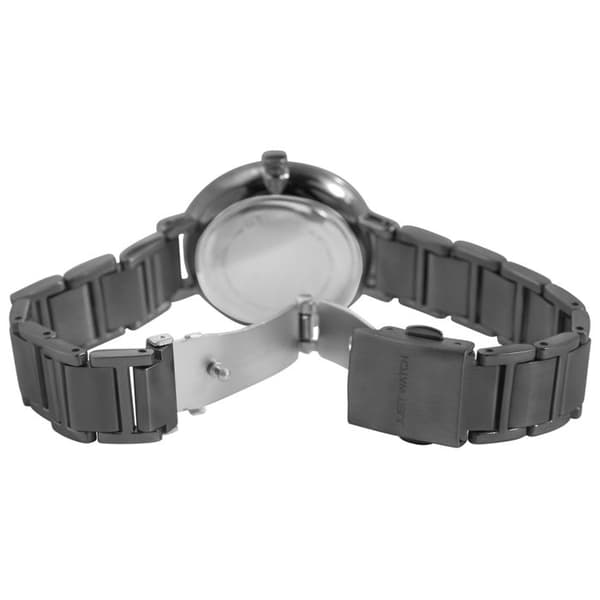 Ur - Alani - Kasse 34 mm - Sort rustfrit stålarmbånd - Quartz bevægelse VJ20 Grå