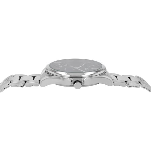 Herreur - Q&Q - 44 mm - Rustfrit stål - Blå urskive - Vandtæthed 5 ATM Silver
