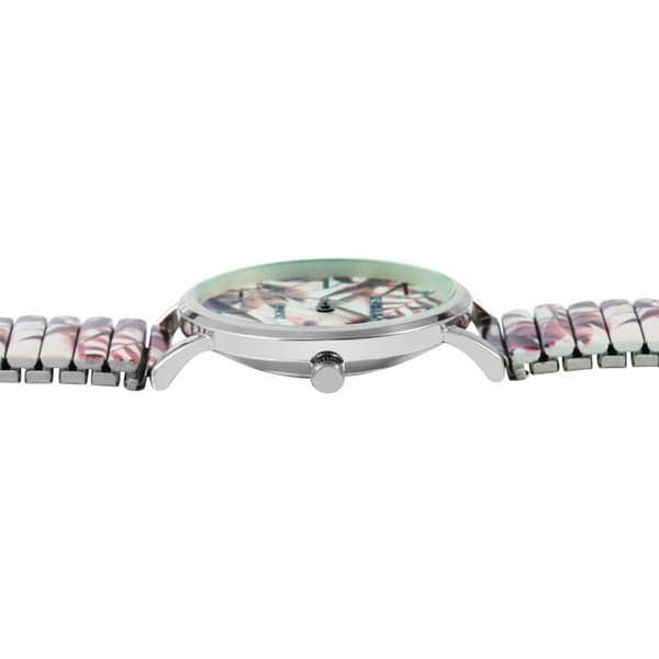 Damklocka - EXCELLANC - Excellanc - 36 mm - Justerbart armband i rostfritt stål - Kvartsrörelse Silver