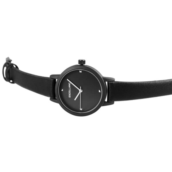 Ur - EXCELLANC - EX0432 - Sort - Kasse 35 mm - Kvarts Svart
