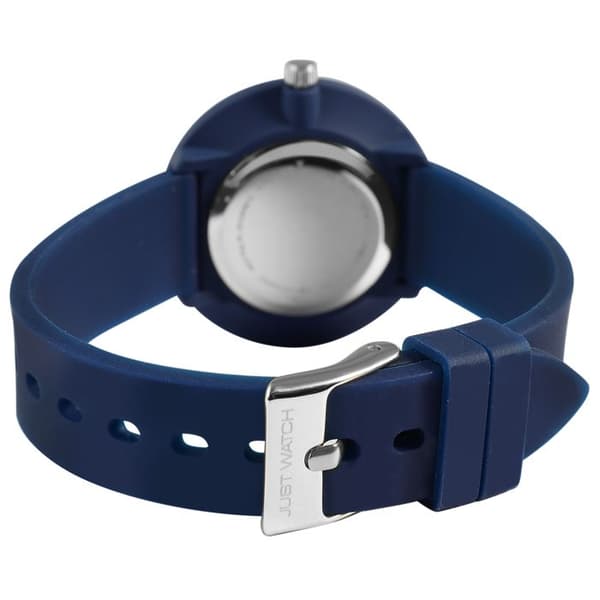Ur - Jola - Blå silikonearmbånd - Kasse 36 mm - Kvarts Blå