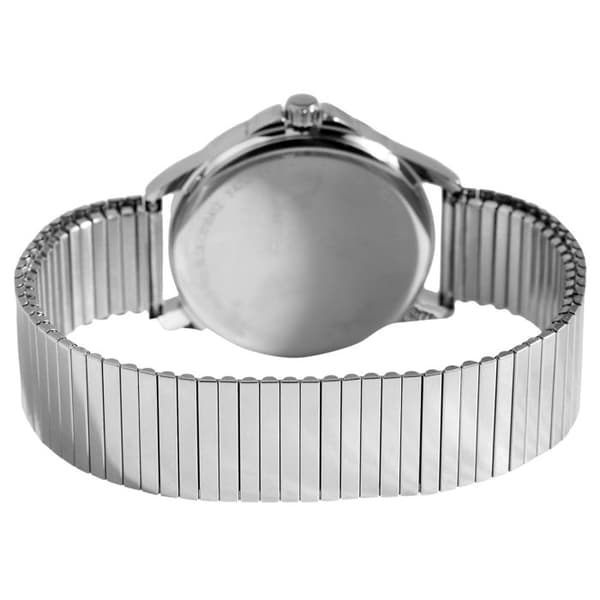 Ur - Ronny - Sølvfarvet rustfrit stål - Sort urskive - Quartz Miyota 2035 Silver