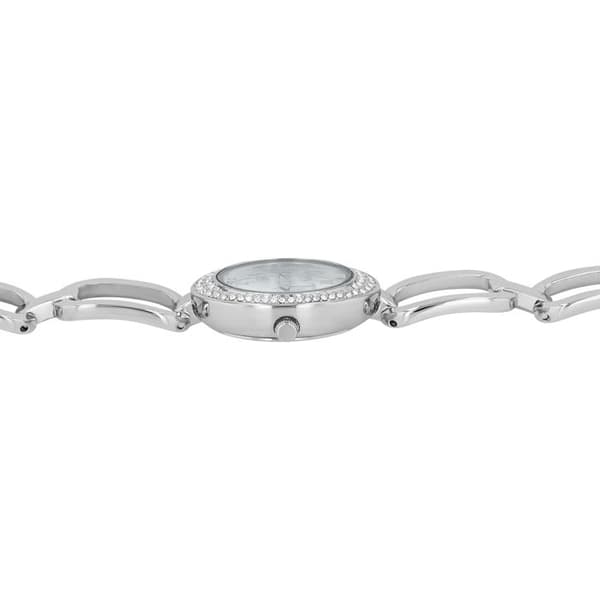 Dameur - Tura - Sølv rustfrit stål - Oval kasse 22 mm - Vandtæt 3 ATM Silver