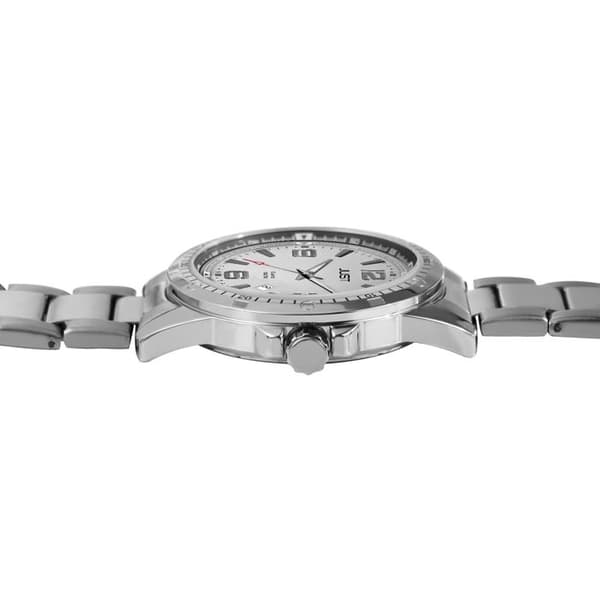 Ur - JUST - Colby - Rustfrit stål sølv - 43 mm - Vandtæthed 10 bar Silver