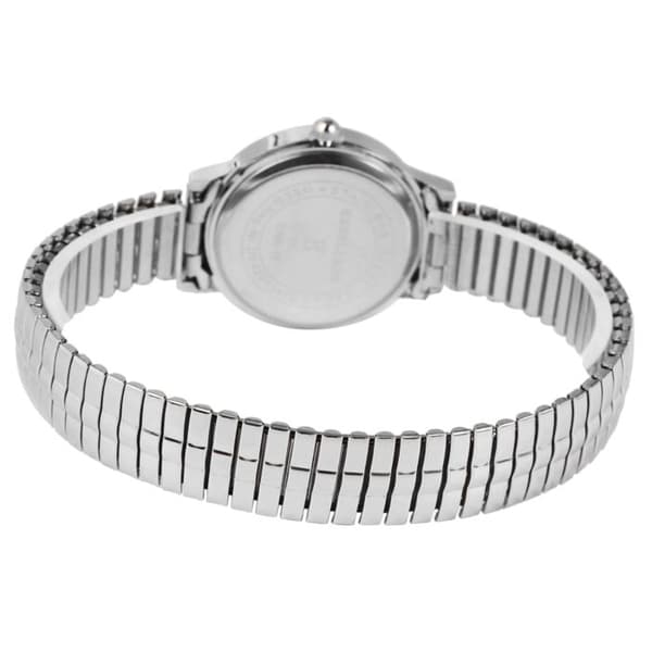 Damklocka - EXCELLANC - Excellanc - 28 mm - Justerbart armband i stål - Vit urtavla Silver