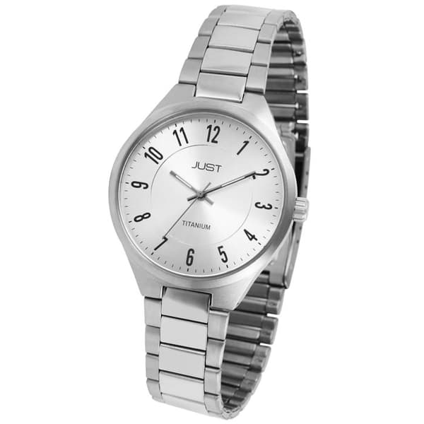 Kello - JUST - Tyrienne - Titaani - 38 mm - 5 ATM Silver