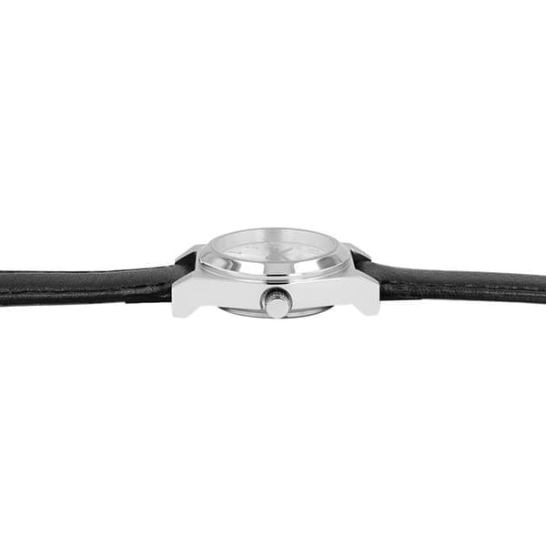Ur - FLAIR - Flair - Kasse 26 mm - Sort læder - Vandtæthed 5 ATM Silver