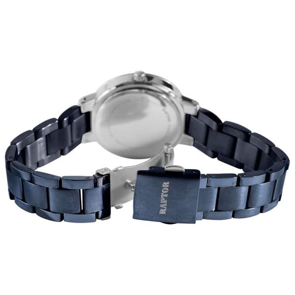Ur - RAPTOR - Nahida - Kasse 32 mm - Blå rustfrit stålrem - Quartz Miyota 2035 Blå