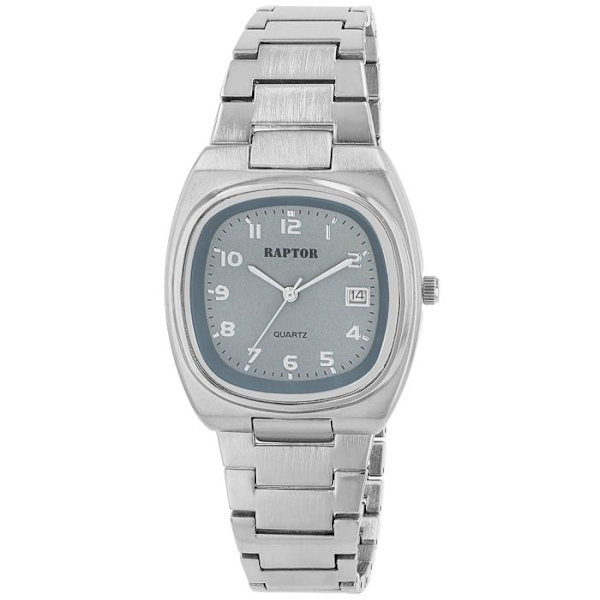 Dameur - Lina Mae - Rektangulær - Sølvfarvet rustfrit stål - Urkasse 41 mm Silver