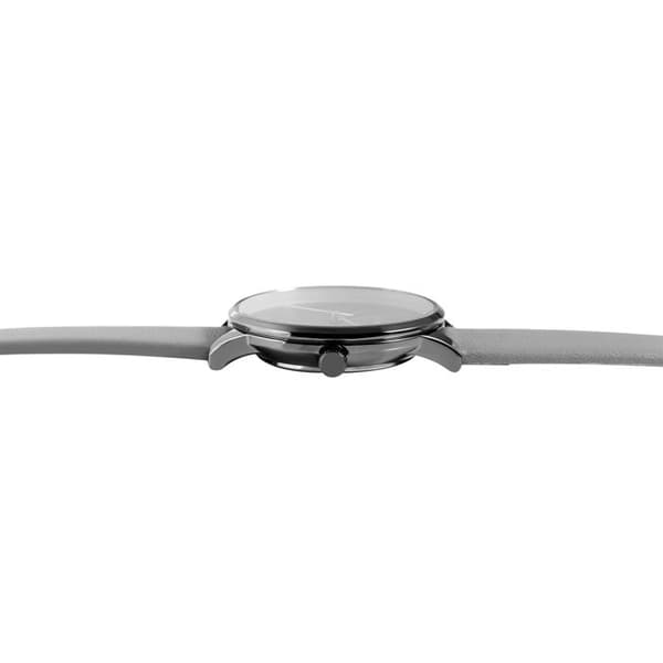 Kello - Harriet - Naisille - Antrasiitti 33 mm - Harmaa nahkaremmi Grå