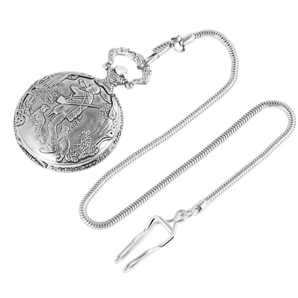 Excellanc Taskukello Hopea Metalli klassinen inspiraatio premium-inspiraatio Silver