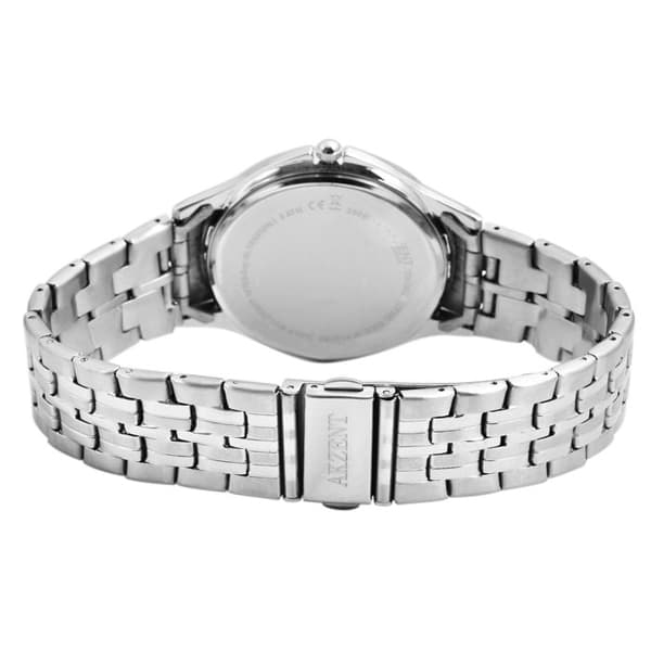 Ur - Akzent Exclusive - Sølv - Kasse 40 mm - Stålrem 20 mm Silver