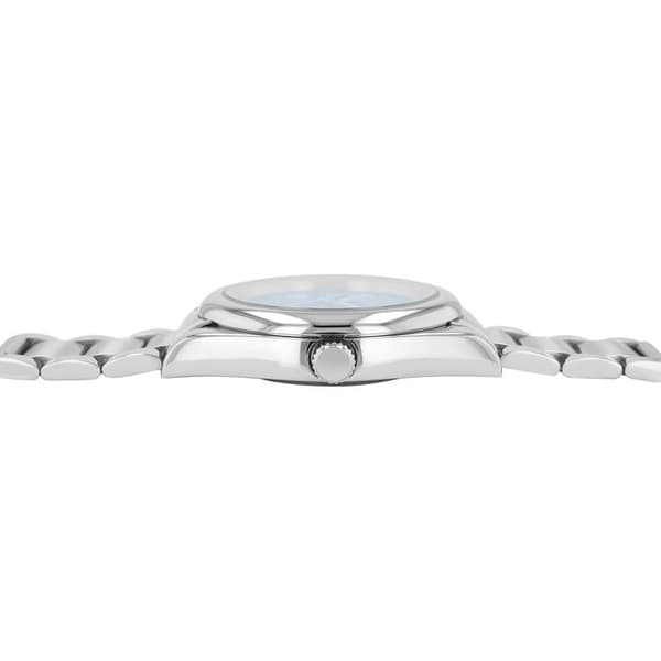 Kello - Mailo - Ruostumaton teräs - Sininen kellotaulu - 41 mm Silver