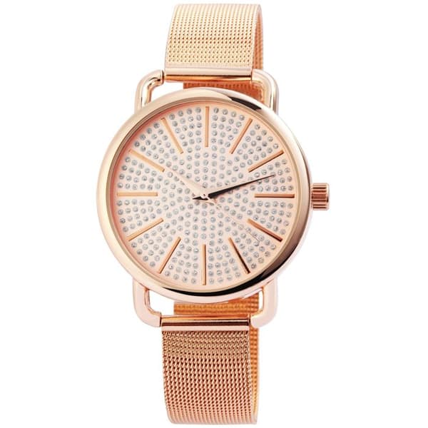 Ur - EXCELLANC - Excellanc Kvinde - Milanese mesh i rustfrit stål - Kasse 39 mm - Quartz PC21